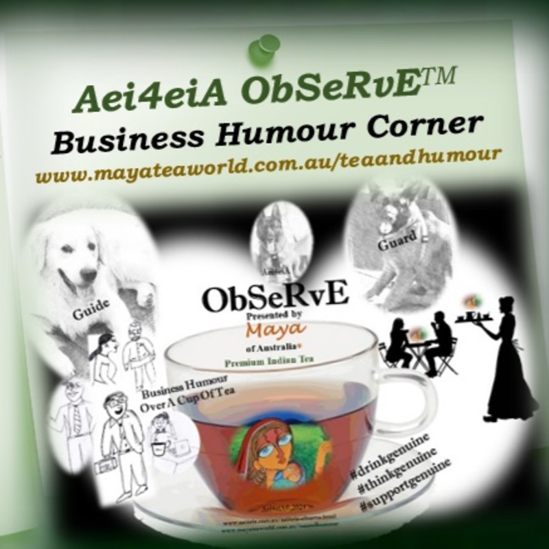 Aei4eiA ObSeRvE- Business Humour Corner
